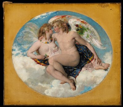 Aşk Tanrısı ve Ruh by William Etty