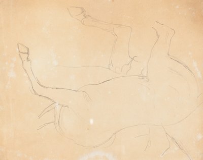 Bir At Çalışması [verso] by William Etty
