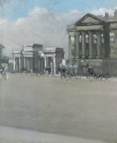 Sis içinde Hyde Park Köşesi by William Evelyn Osbourne