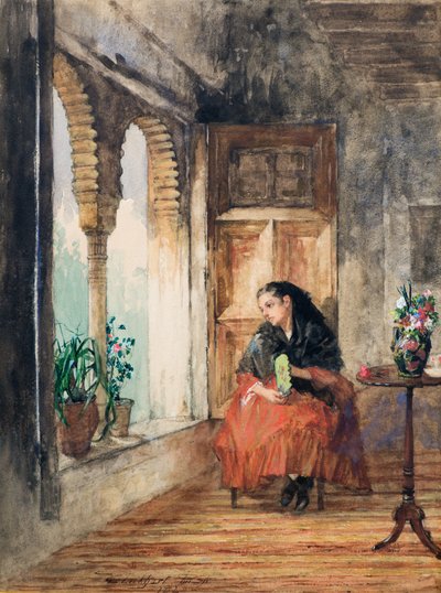 veranda by William Ewart Lockhart