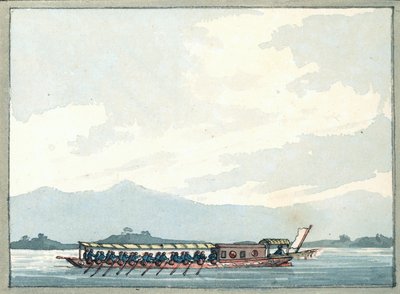 Çinli Savaş Adamı teknesi by William Ffarington