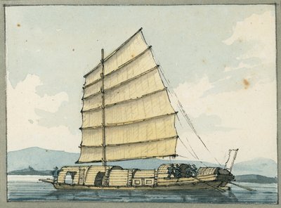 Çin ticaret gemisi by William Ffarington