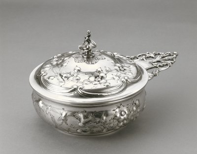 Kapaklı Porringer, c. 1856 (gümüş) by William Forbes