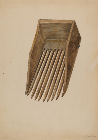 Kızılcık Hasat Kepçesi, c. 1942. by William Frank