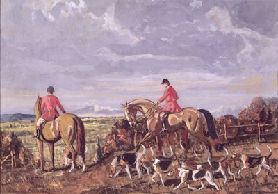 Avdaki Köpekler by William Frank Calderon