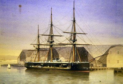 H.M.S. Kaptan by William Frederick Mitchell