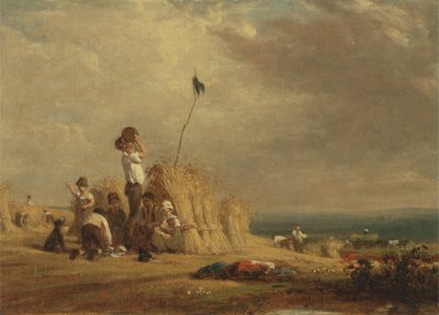 Gün Arası Dinlenme, Hasat (gemide yağ) by William Frederick Witherington