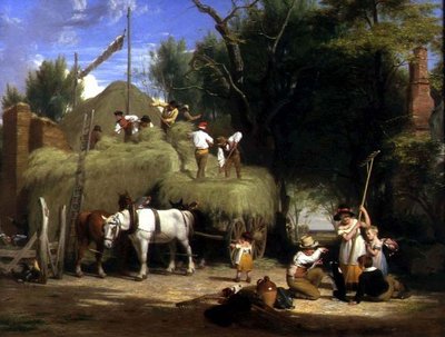 saman yığını by William Frederick Witherington