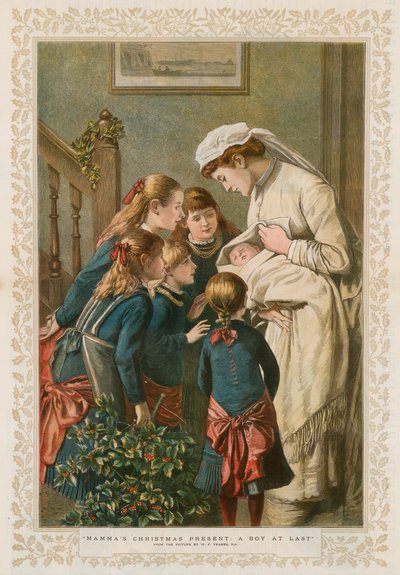 Annemin Noel Hediyesi: Sonunda Bir Çocuk by William Frederick Yeames