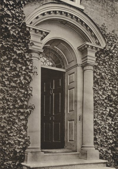 Kapı, Steyning, Sussex (s/b fotoğraf) by William Galsworthy Davie