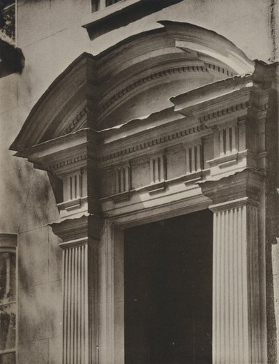 Kapı, Muhafazakar Kulüp, Lewisham (s/b fotoğraf) by William Galsworthy Davie