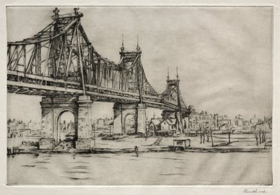 Queensboro Köprüsü, New York by William George Reindel