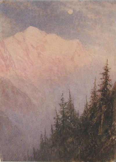 mont Blanc by William Gersham Collingwood
