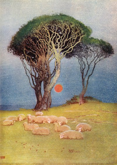 Yaz Gecesi (renkli taş) by William Giles