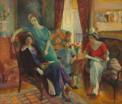 Aile grubu by William Glackens