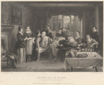 Falstaff ve Arkadaşları by William Greatbach