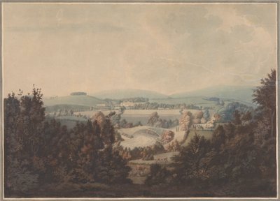 Nehir ve Köprülü Manzara by William Green