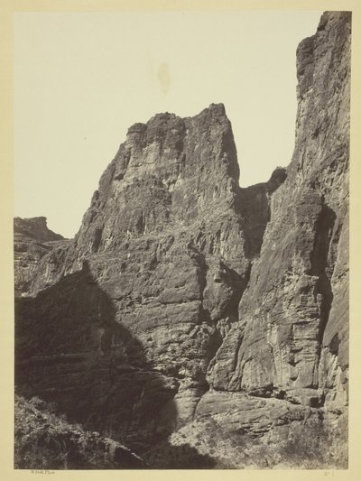Kanab Wash Kanyonu, Colorado Nehri, Güneye Bakış by William H. Bell