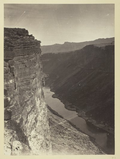Grand Cañon, Colorado Nehri, Paria Deresi Yakınları, Doğuya Bakış by William H. Bell