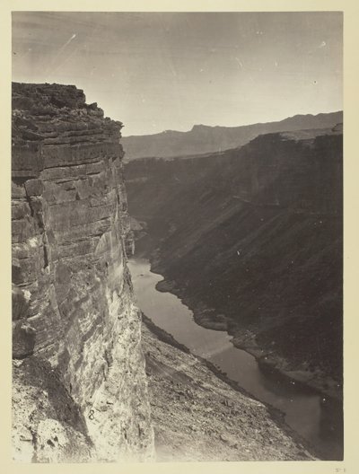 Grand Cañon, Colorado Nehri, Paria Deresi Yakınında, Doğuya Bakmak, 1872. by William H. Bell