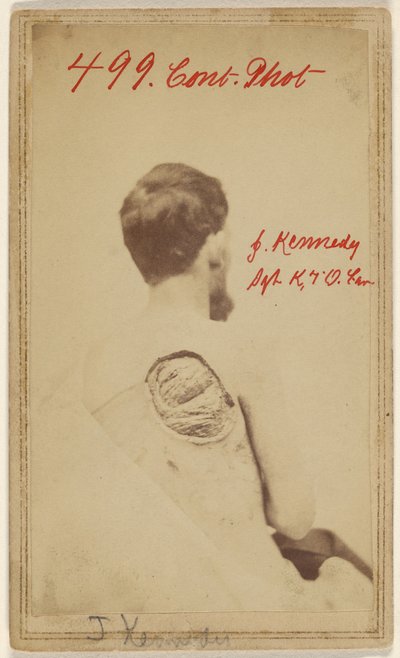 [John Kennedy Çavuş. Co. K. 7. Ohio Calvry] by William H. Bell