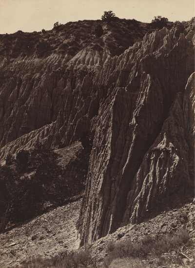 Yağmur Heykeli, Salt Creek Canon, Utah, 1872. by William H. Bell