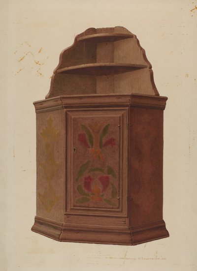 Köşe Dolap, c. 1942. by William H Edwards