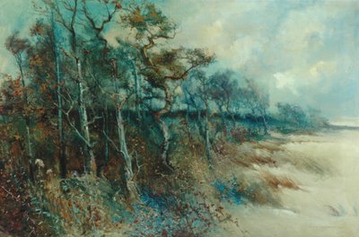 Kumlu Bir Peyzajdaki Ağaçlar, Heysham, 1915 by William H. Parkinson