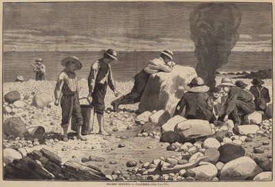 Deniz Kenarı Eskizleri - Deniz Tarağı Fırını by William H. Redding after Winslow Homer