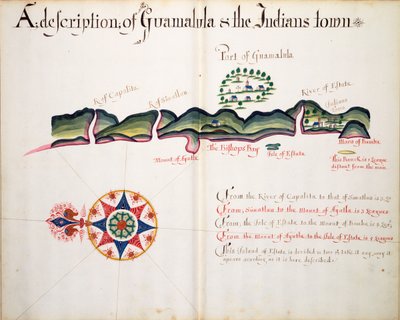 Guamalula ve Kızılderililer kasabasının tanımı by William Hack