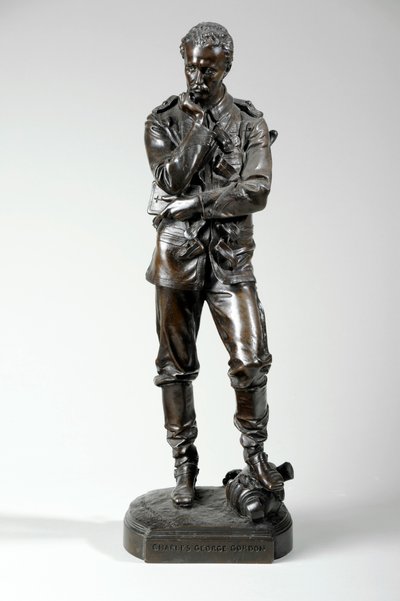 General Charles Gordon Heykelciği by William Hamo Thornycroft