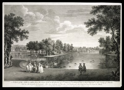 William Woollett (1735-85) tarafından oyulmuş West Wycombe, Buckinghamshire