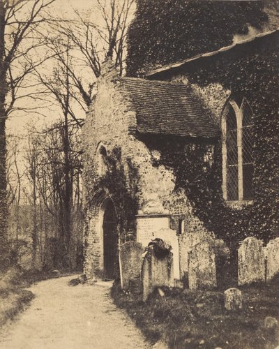 Kilise Sundurma, Earlham, Norwich yakınlarındaki, 1857. by William Harcourt Ranking