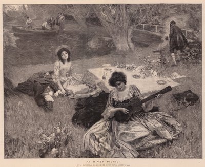 Nehir Pikniği by William Hatherell