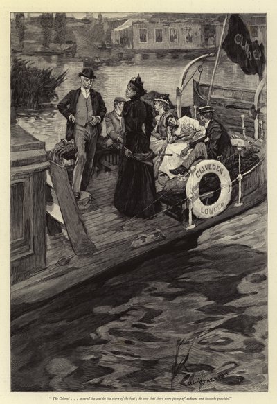 ಥೇಮ್ಸ್ ಟರ್ಕ್ ದೋಣಿ ವಿಹಾರ by William Hatherell