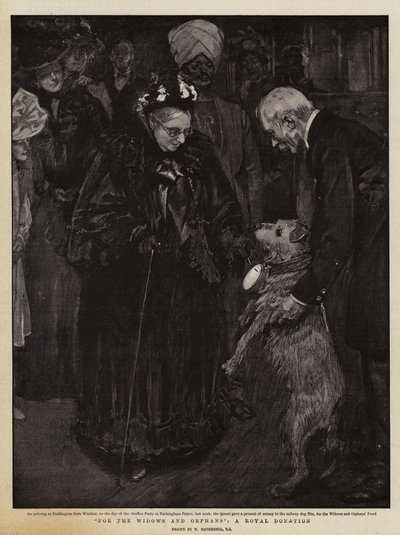 Dullar ve Yetimler İçin Kraliyet Bağışı by William Hatherell