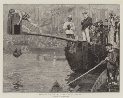 Harbour Sports, Yağlı Kutupta Yürüyüş by William Hatherell
