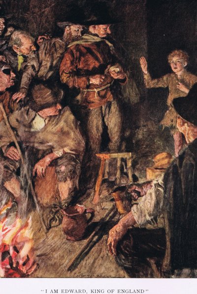 'Ben İngiltere Kralı Edward'ım' by William Hatherell