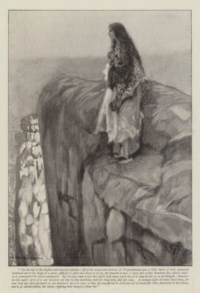 H Rider Haggard tarafından yazılan Swallow, A Tale of the Great Trek, için İllüstrasyon by William Hatherell