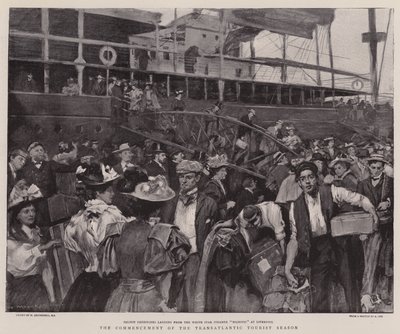 Transatlantik Turizm Sezonunun Başlaması by William Hatherell