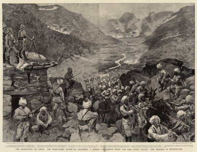 Tirah'ın Tahliyesi, Mart ayında Bara Nehri Vadisi'nde 13 Aralık'ta Arka Muhafız Eylemi, Zorluklar İçinde Bagaj by William Hatherell
