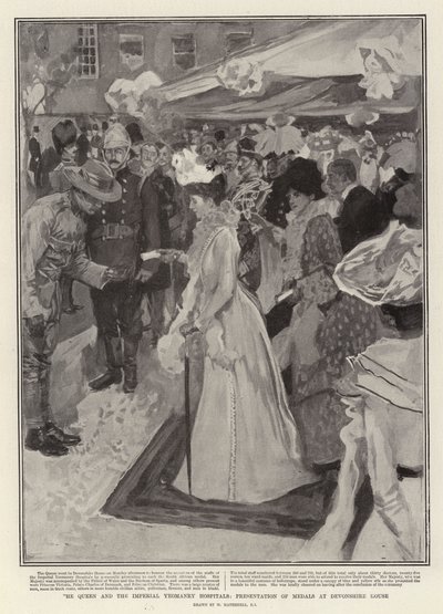 Kraliçe ve İmparatorluk Yeomanry Hastaneleri, Devonshire House
