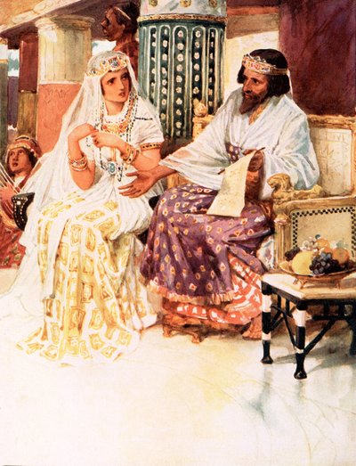 Sheba Kraliçesi by William Hatherell