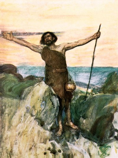 Çölde ağlayan birinin sesi by William Hatherell