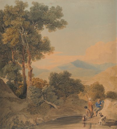 Rakamlarla manzara by William Havell