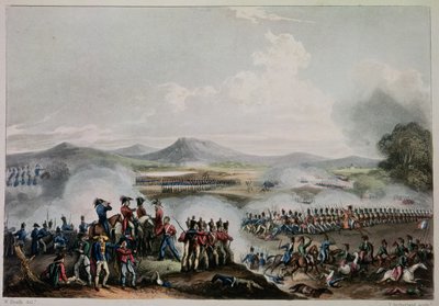 Talavera Muharebesi, 28 Temmuz 1809, Thomas Sutherland (M.Ö.1785) tarafından kazınmıştır. by William Heath
