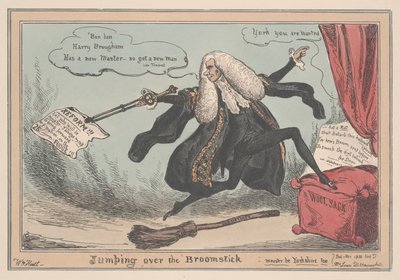 Süpürgenin Üzerinden Atlamak - Measter da Yorkshire olsun, 1830 by William Heath