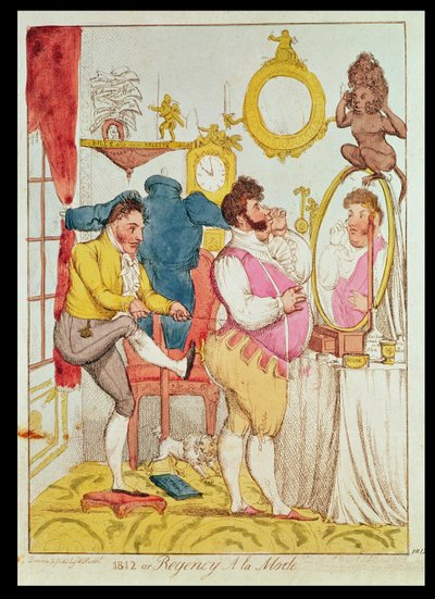 Regency a la Mode, çizgi film by William Heath