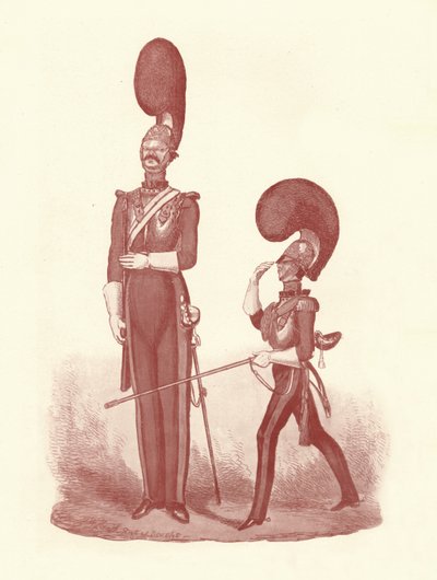 Adam ve Subay Arasındaki Farkı Göstermek, 1830-1840, 1909 by William Heath