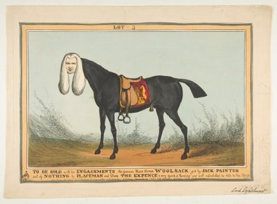 Tüm Nişanlarıyla Satılacak-Ünlü Yarış Atı Yün Çantası, 29 Haziran 1829. by William Heath
